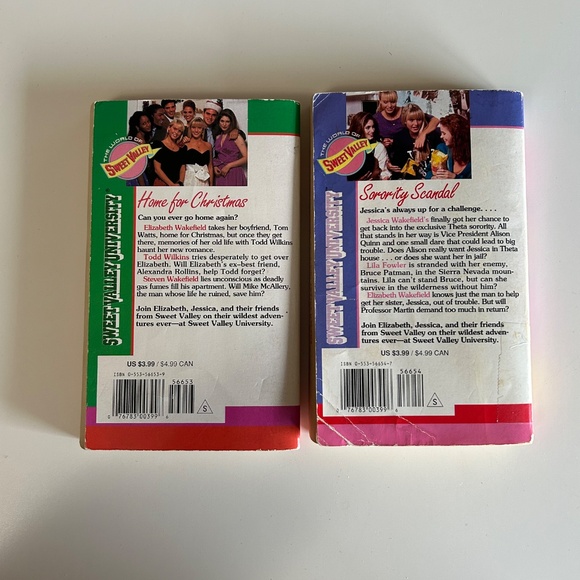 Sweet Valley University Books 8 & 9 - Picture 2 of 6